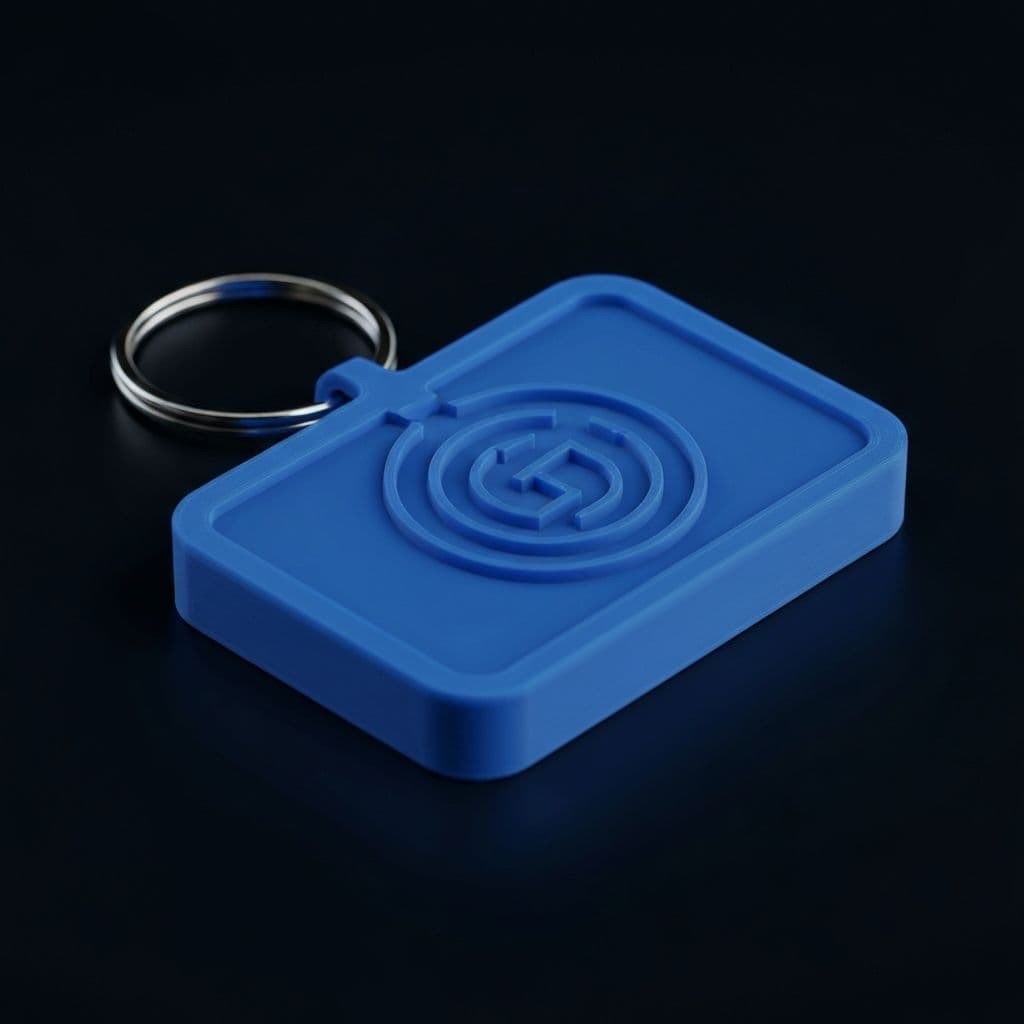 Llavero con logotipo